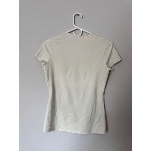 H&M women’s white square neck top size small - Picture 2 of 3